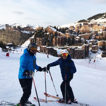 Skiing at Avoriaz