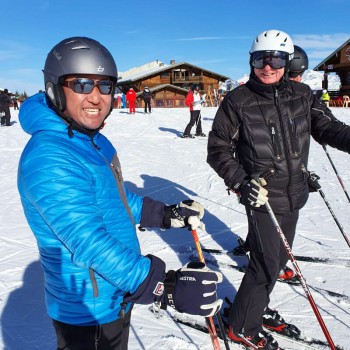 Skiing at Megeve