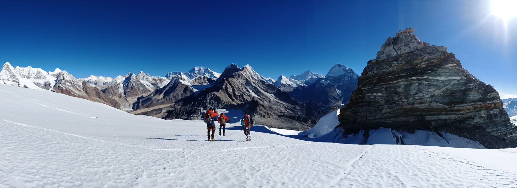 climbing mera peak