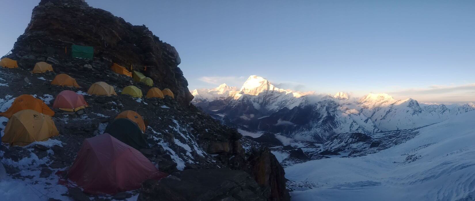 Mera Peak High Camp View