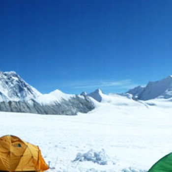 Baruntse Camp During Climbing