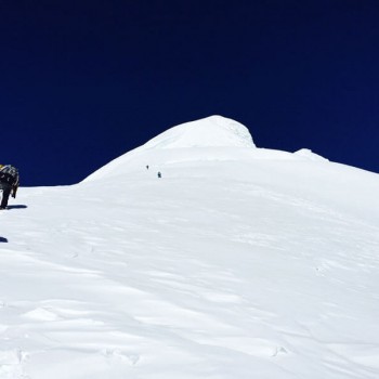 Climbing Baruntse Peak 7,129 Meter