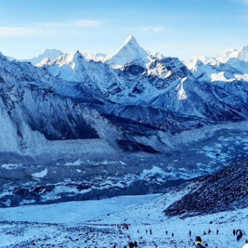 Top of Kala Patthar Summit View