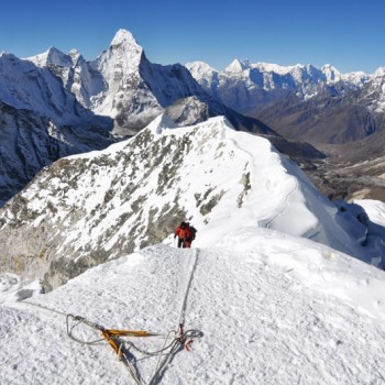 Island Peak Climbing View