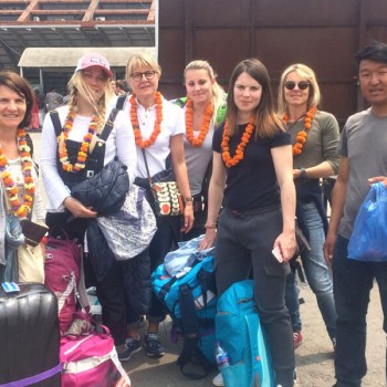 Langtang Valley Trekking Group Arrival