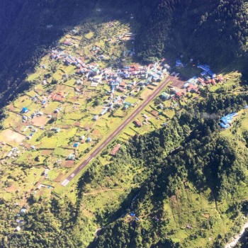 Tenzing Hillary Airport at Lukla Village